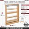 Rev-A-Shelf Maple Veneer, Light Brown, 3 in W, 30 in H, 23 in D, 23 in L, Light Brown 432-BFSC-3C - alternate 8